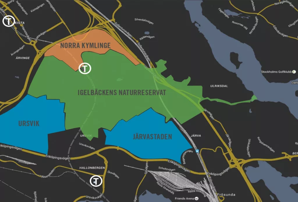 Norra Kymlinge och Igelbäckens naturreservat