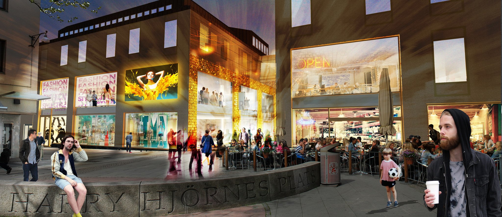 Visionsbilder för nya Kompassen