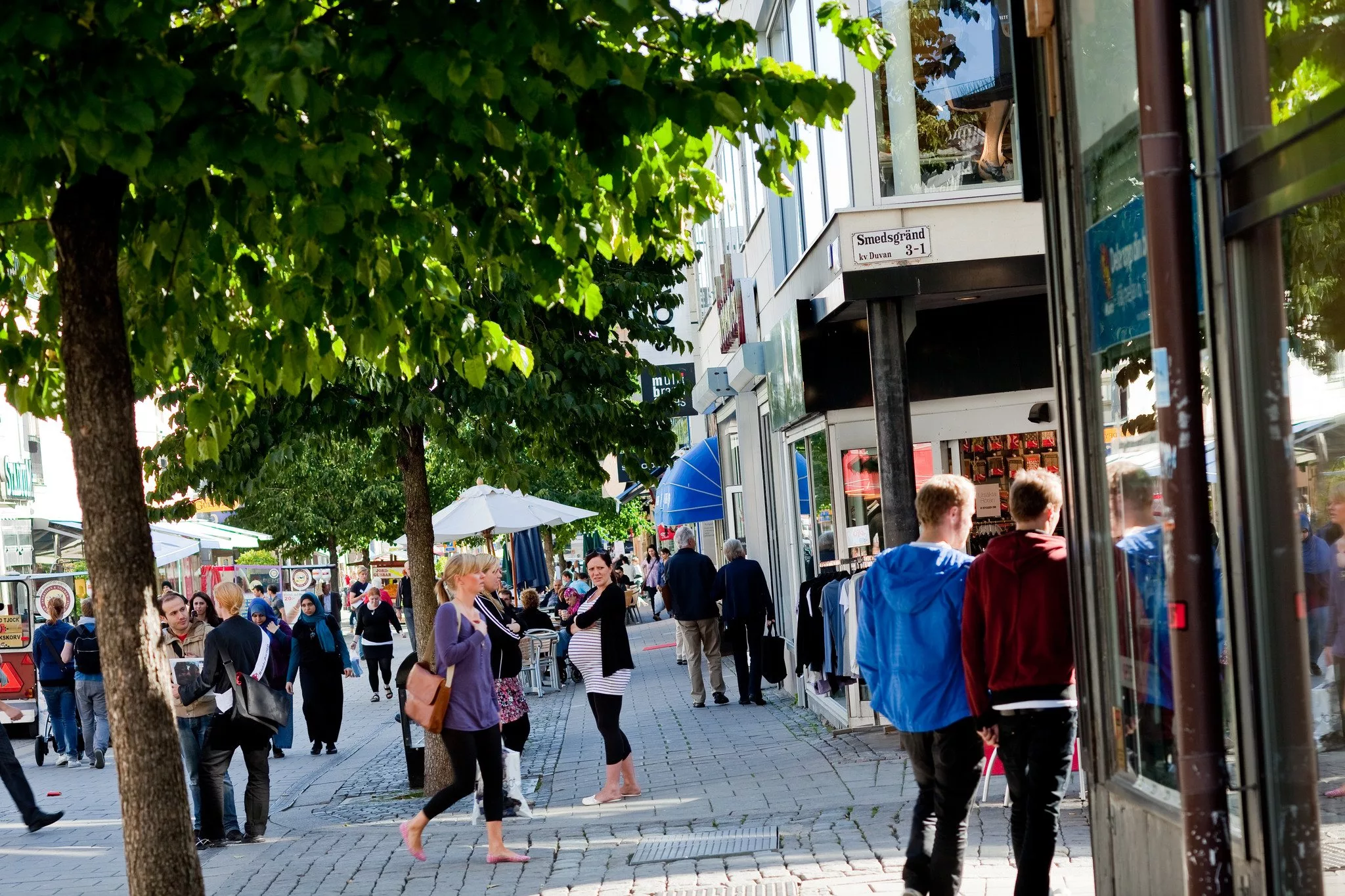 Shoppingstråk Uppsala