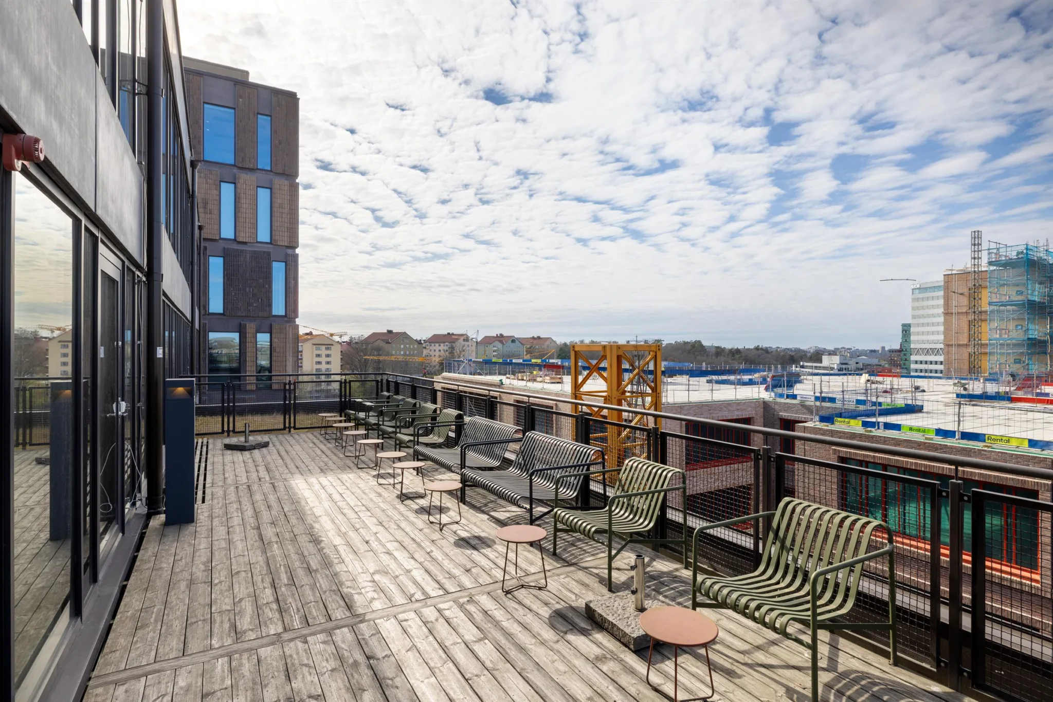 Kontor med stora terrasser bild 1